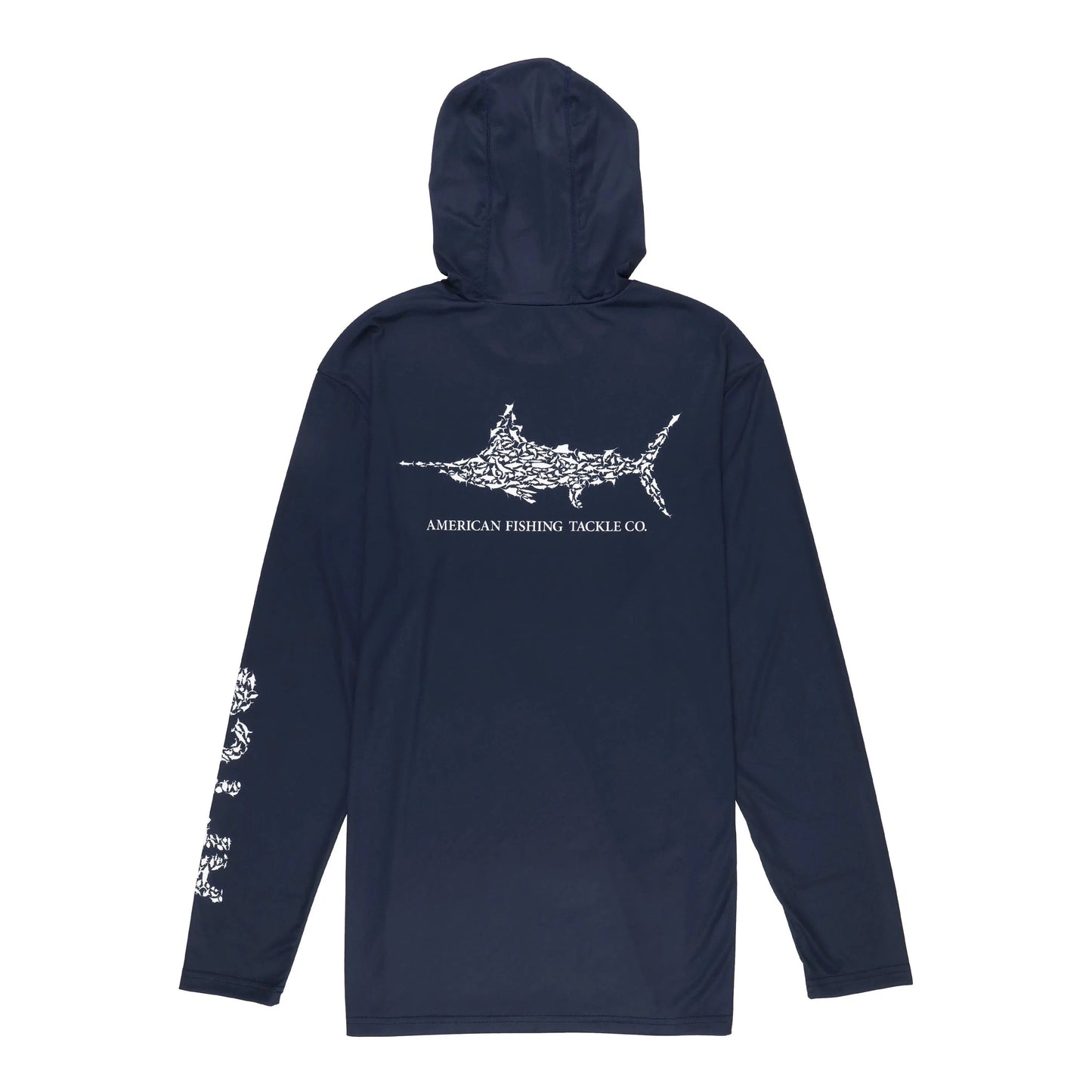 Aftco Jigfish Hooded Performance Shirt Aftco Men's Hoodies Rivers and Glen Trading Co