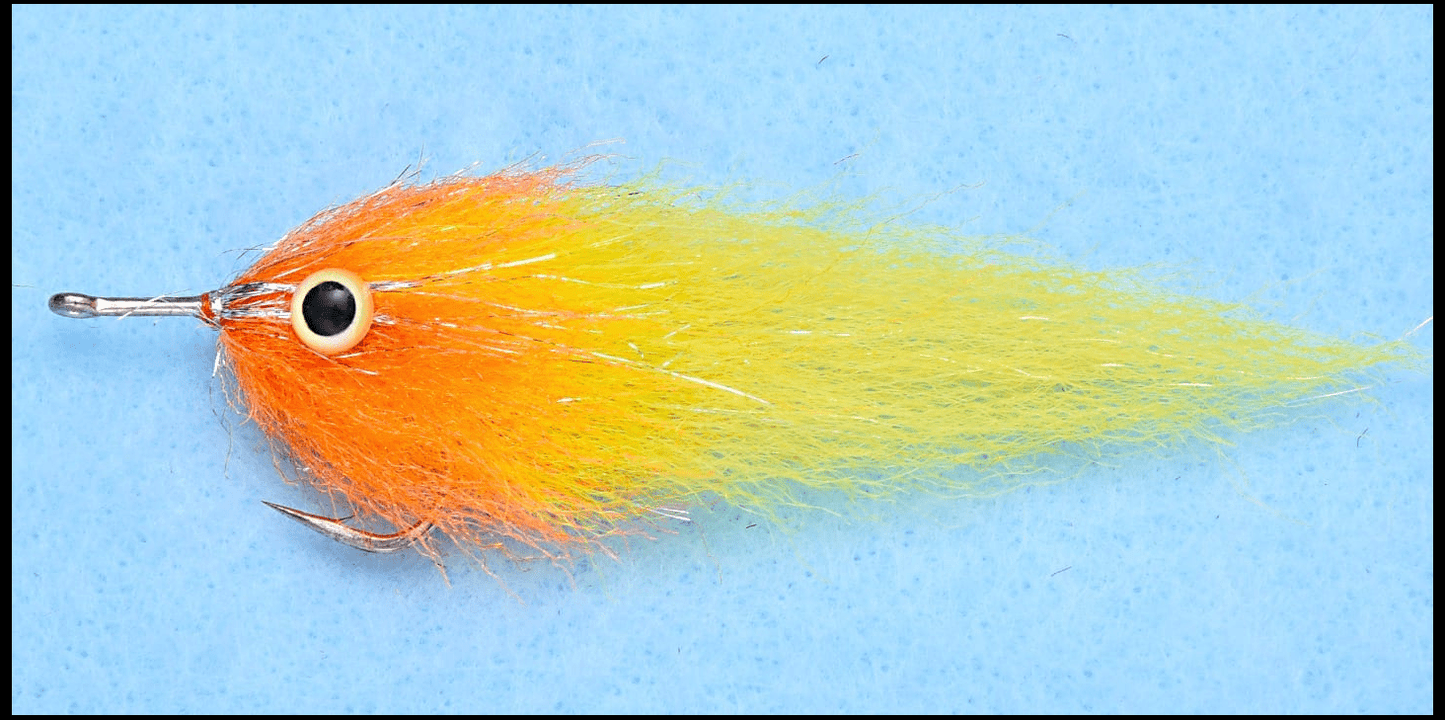 EP Flies Tarpon Streamer Enrico Puglisi Orange/Yellow / #3/0 Flies Rivers and Glen Trading Co