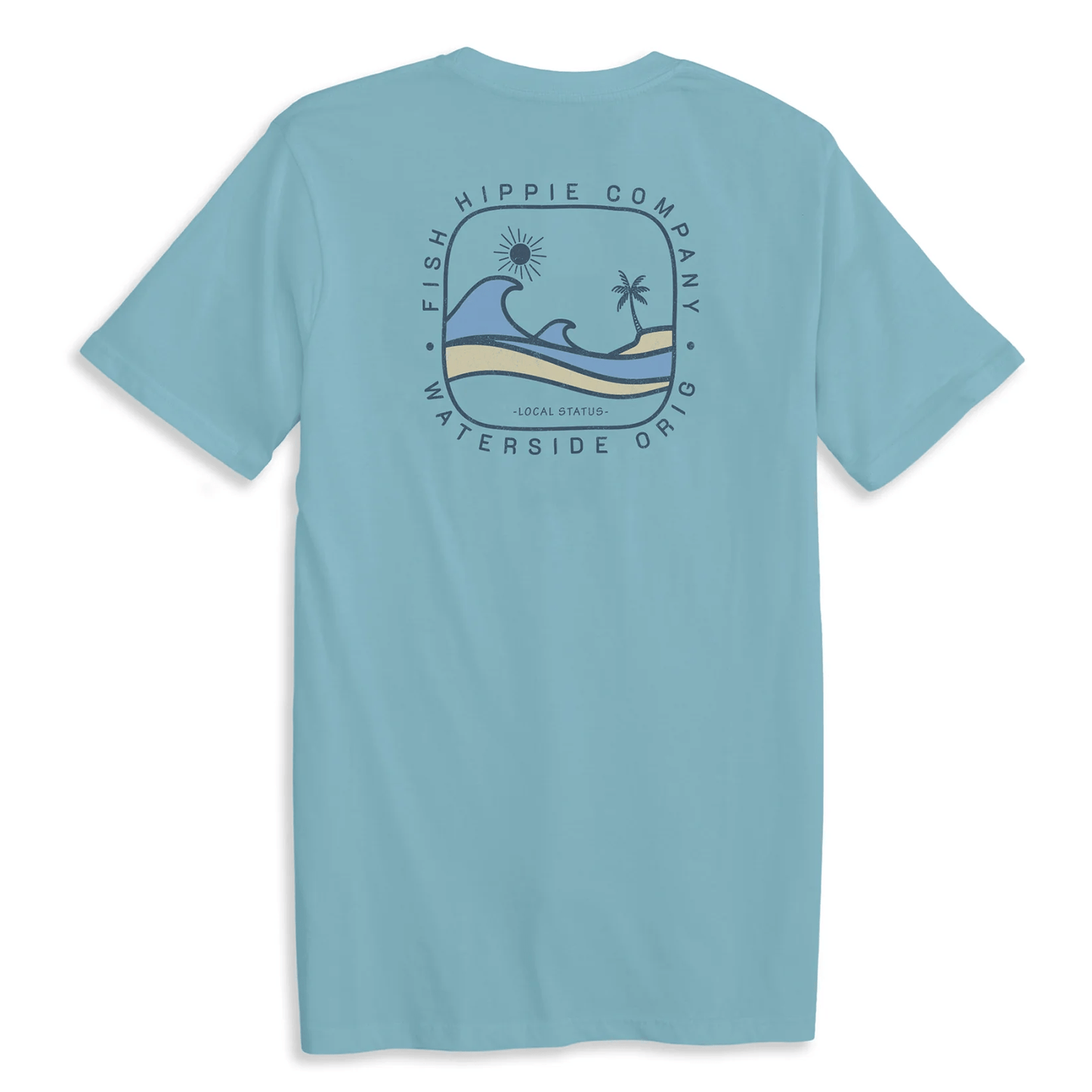 Fish Hippie Youth Local Status Tee Fish Hippie Youth Short Sleeve Tee Shirts Rivers and Glen Trading Co