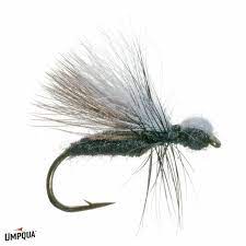 CDC ANT SHIMAZAKI Umpqua BLACK 14 Flies Rivers and Glen Trading Co