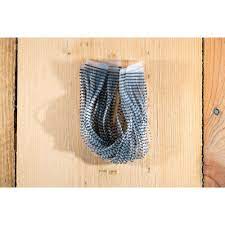 Chicone's Regular Crusher Legs Hareline Dubbin Black Barred Clear Fly Tying Rivers and Glen Trading Co