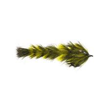 Chocklett's Feather Changer Flymen Fishing Company Small Single Hook / Olive/Yellow Flies Rivers and Glen Trading Co