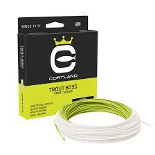 Trout Boss Cortland WF6F / Green/Yellow Fly Lines Rivers and Glen Trading Co