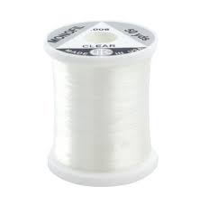 MONOFILAMENT THREAD Wapsi (.008) CLEAR Fly Tying Rivers and Glen Trading Co