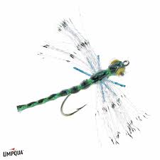 CRYSTAL DAMSEL Umpqua BLUE; Size: 06 Flies Rivers and Glen Trading Co