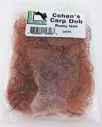 Cohen's Carp Dub Hareline Dubbin Rusty Nail Fly Tying Rivers and Glen Trading Co