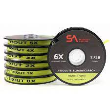 Scientific Anglers Absolute Fluorocarbon Trout Tippet Scientific Anglers Tippet Rivers and Glen Trading Co