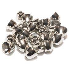 CONE HEADS 4mm Wapsi SMALL NICKEL Fly Tying Rivers and Glen Trading Co