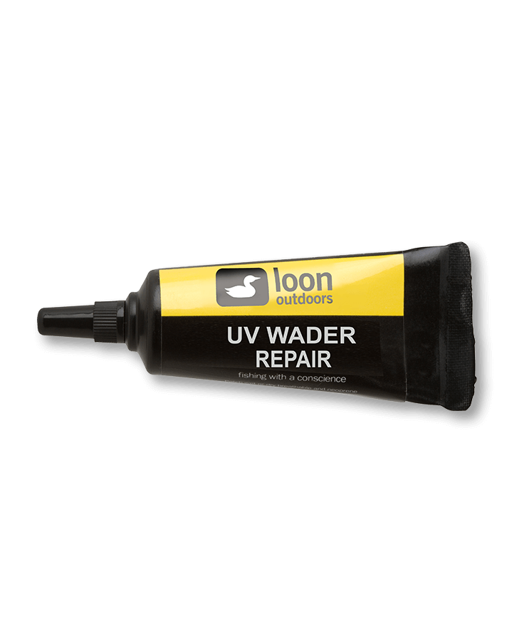 UV Wader Repair Loon Outdoors Fly Tying Rivers and Glen Trading Co