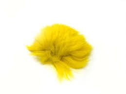 ARCTIC FOX FUR Wapsi YELLOW Fly Tying Rivers and Glen Trading Co