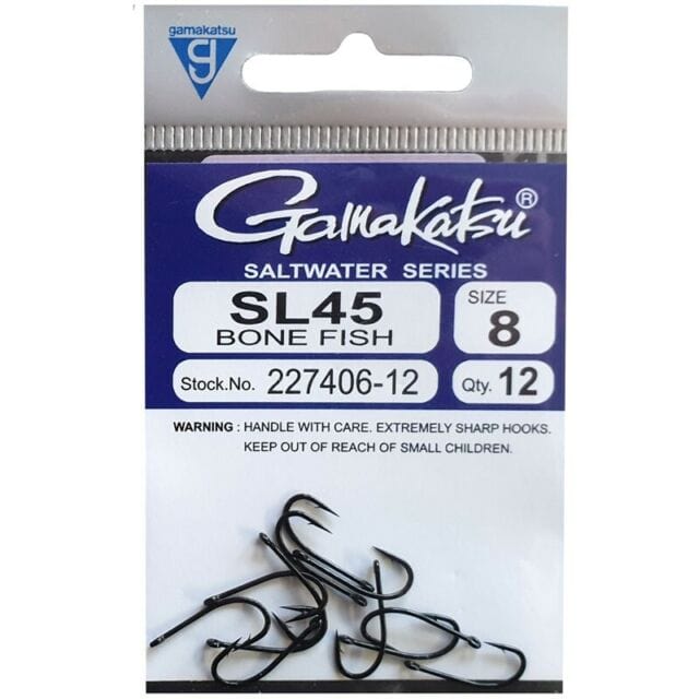 SL45 (Bonefish) Gamakatsu 4 Fly Tying Rivers and Glen Trading Co