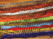 Hareline Dubbin Brown Barred Rabbit Strips Hareline Dubbin Flesh Fly Tying Rivers and Glen Trading Co