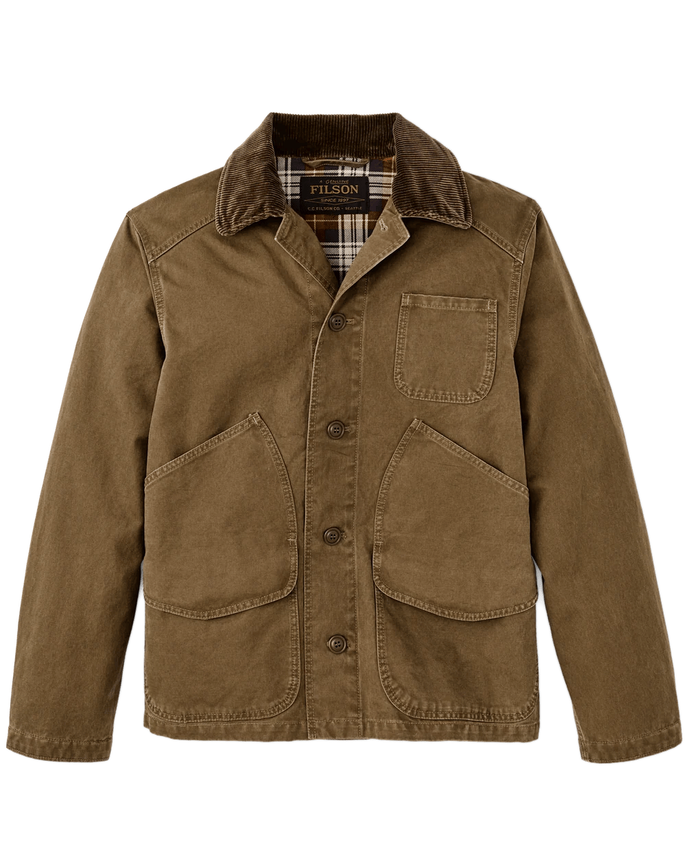 Filson Canvas Outfitter Jacket Filson Kangaroo / XL Men's Jackets Rivers and Glen Trading Co