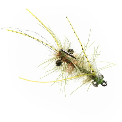ASCENSION BAY MANTIS Enrico Puglisi LT OLIVE  - #1 Flies Rivers and Glen Trading Co
