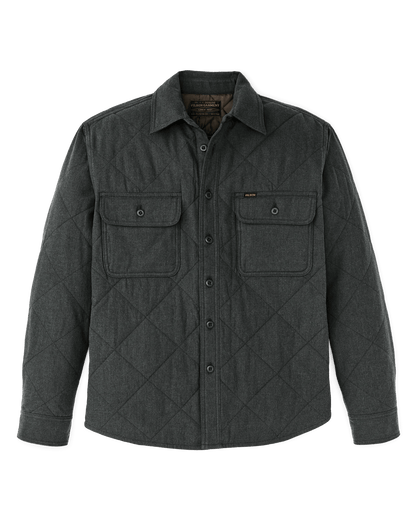 Filson Insulated Flannel Shirt Filson Charcoal / M Men's Long Sleeve Button Down Shirts Rivers and Glen Trading Co