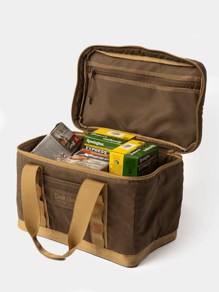 Duck Camp Canvas Ammo Tote Large Duck Camp Shell Bag Rivers and Glen Trading Co