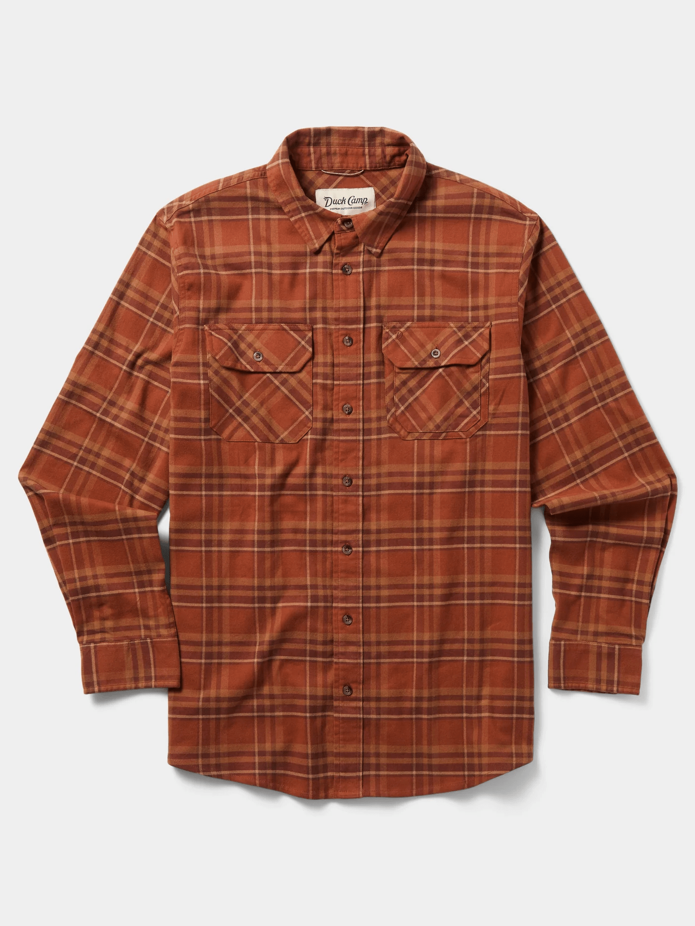 Duck Camp Camp Shirt Duck Camp Reed Plaid / M Men's Long Sleeve Button Down Shirts Rivers and Glen Trading Co