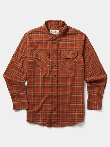 Duck Camp Camp Shirt Duck Camp Reed Plaid / M Men's Long Sleeve Button Down Shirts Rivers and Glen Trading Co