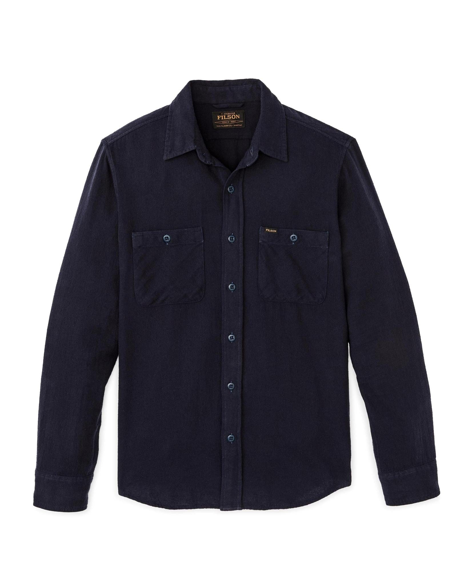 Filson Rangeland Flannel Shirt Filson Night Sky / XL Men's Long Sleeve Button Down Shirts Rivers and Glen Trading Co