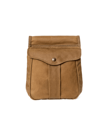 Filson Tin Cloth Shell Pocket Filson Dark Tan Shell Bag Rivers and Glen Trading Co