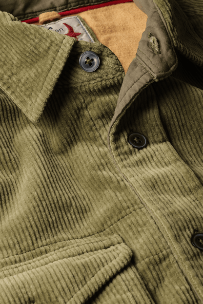 Relwen Cord Workshirt Relwen Men's Long Sleeve Button Down Shirts Rivers and Glen Trading Co
