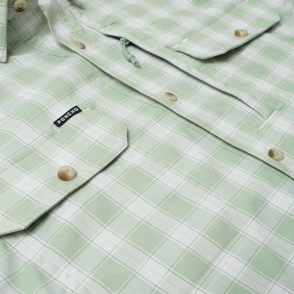 Poncho The St. Catherine Poncho Men's Short Sleeve Button Down Shirts Rivers and Glen Trading Co