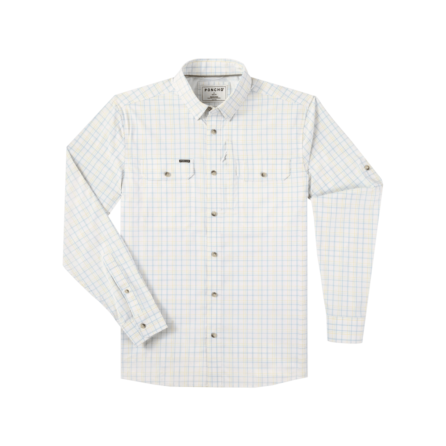 Poncho The Bird Island Poncho Men's Long Sleeve Button Down Shirts Rivers and Glen Trading Co