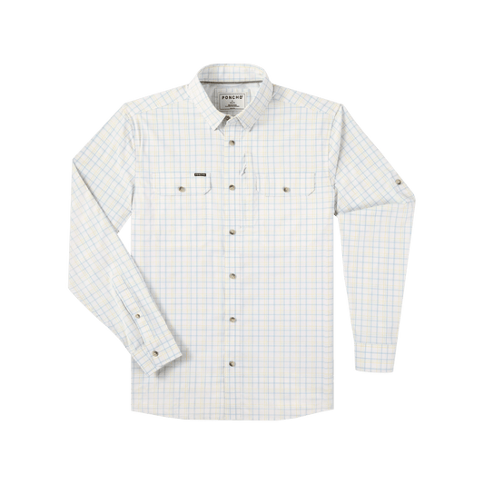 Poncho The Bird Island Poncho Men's Long Sleeve Button Down Shirts Rivers and Glen Trading Co