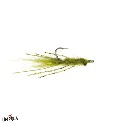 MANTIS SHRIMP VEVERKA Umpqua OLIVE 04 Flies Rivers and Glen Trading Co