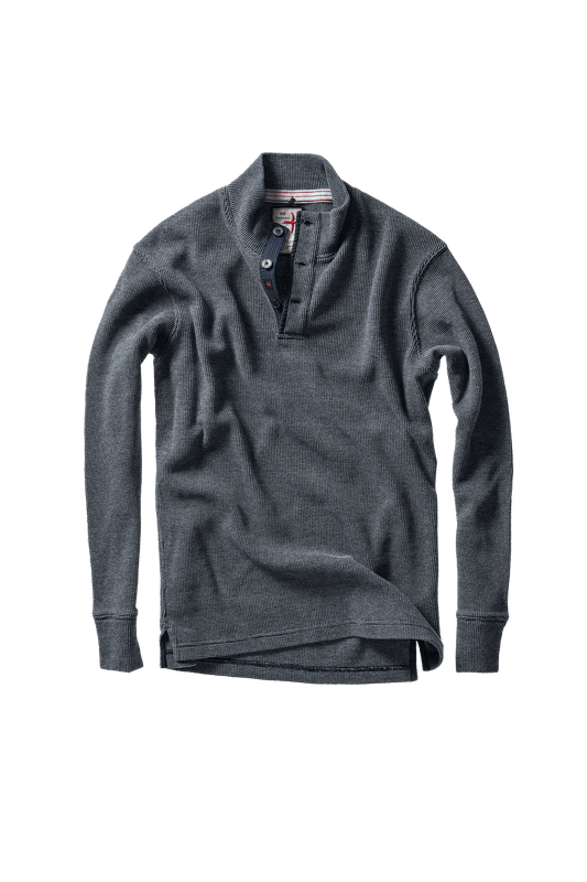 Relwen Bi-Waffle Moc Relwen Men's Pullovers Rivers and Glen Trading Co