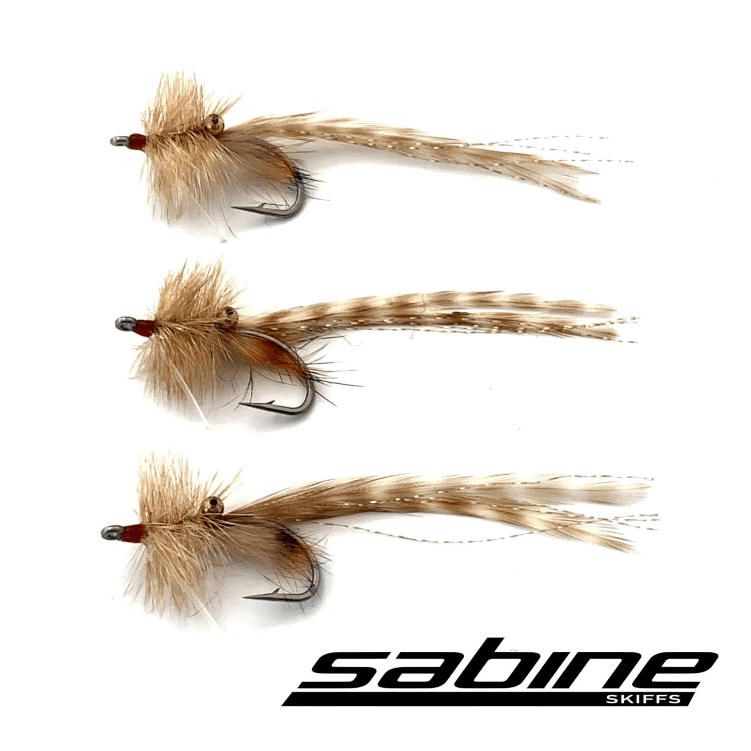 Sabine Seaducer Sight Cast Tan/Rust / 2 Flies Rivers and Glen Trading Co