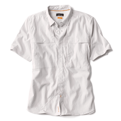Orvis Men's Short-Sleeved Open Air Caster Orvis White / MD Men's Short Sleeve Button Down Shirts Rivers and Glen Trading Co