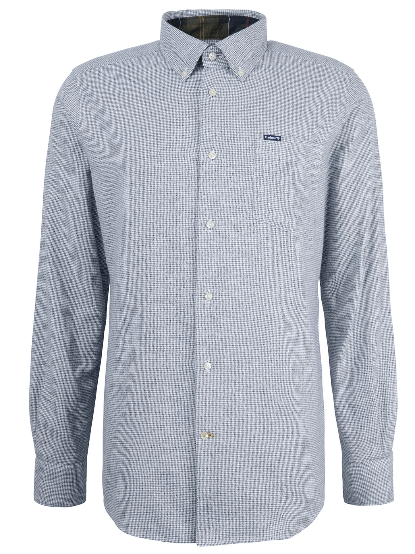 Barbour Turner Tailored Long-Sleeved Shirt Barbour Navy / M Men's Long Sleeve Button Down Shirts Rivers and Glen Trading Co