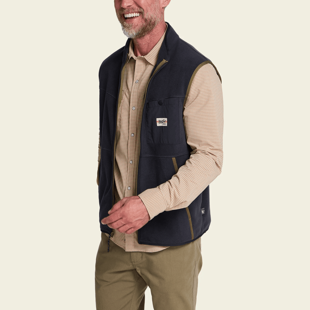 Howler Brothers Free Range Fleece Vest Howler Brothers Men's Vests Rivers and Glen Trading Co