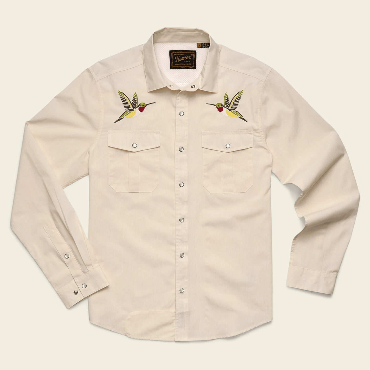 Howler Brothers Gaucho Snapshirt Howler Brothers Nectar Seekers / L Men's Long Sleeve Button Down Shirts Rivers and Glen Trading Co