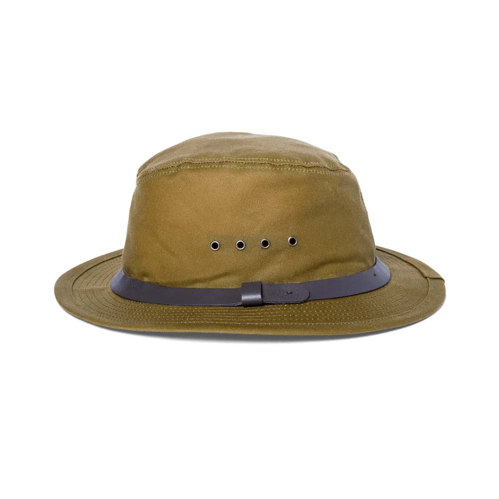 Filson Tin Cloth Packer Hat Filson Dark Tan / L Headwear Rivers and Glen Trading Co