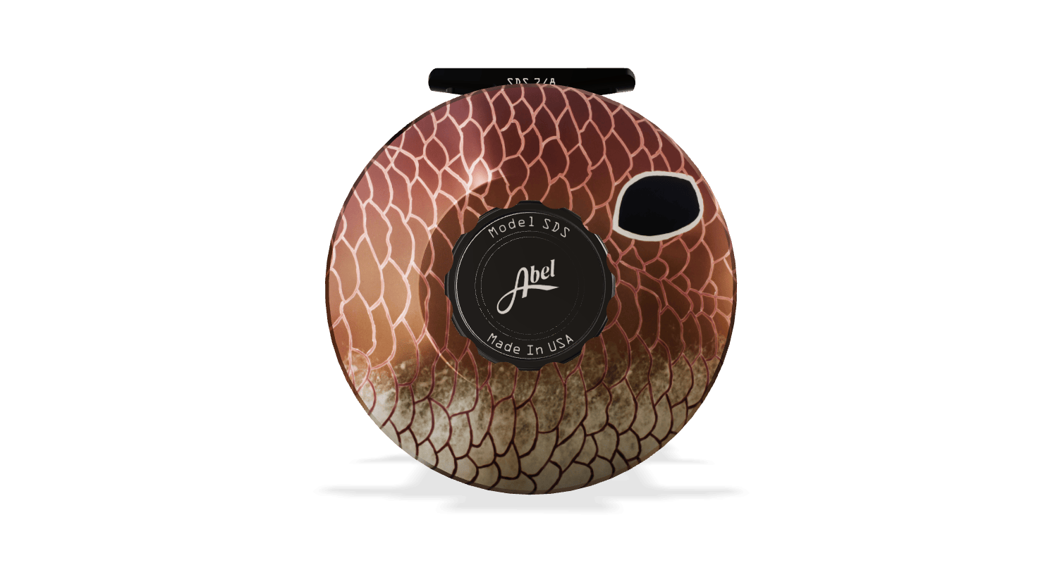 Abel SDS Reel Abel Reels Redfish / Black / 7/8 Reels Rivers and Glen Trading Co