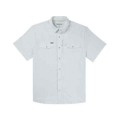 Poncho The Get In Line Poncho Men's Short Sleeve Button Down Shirts Rivers and Glen Trading Co