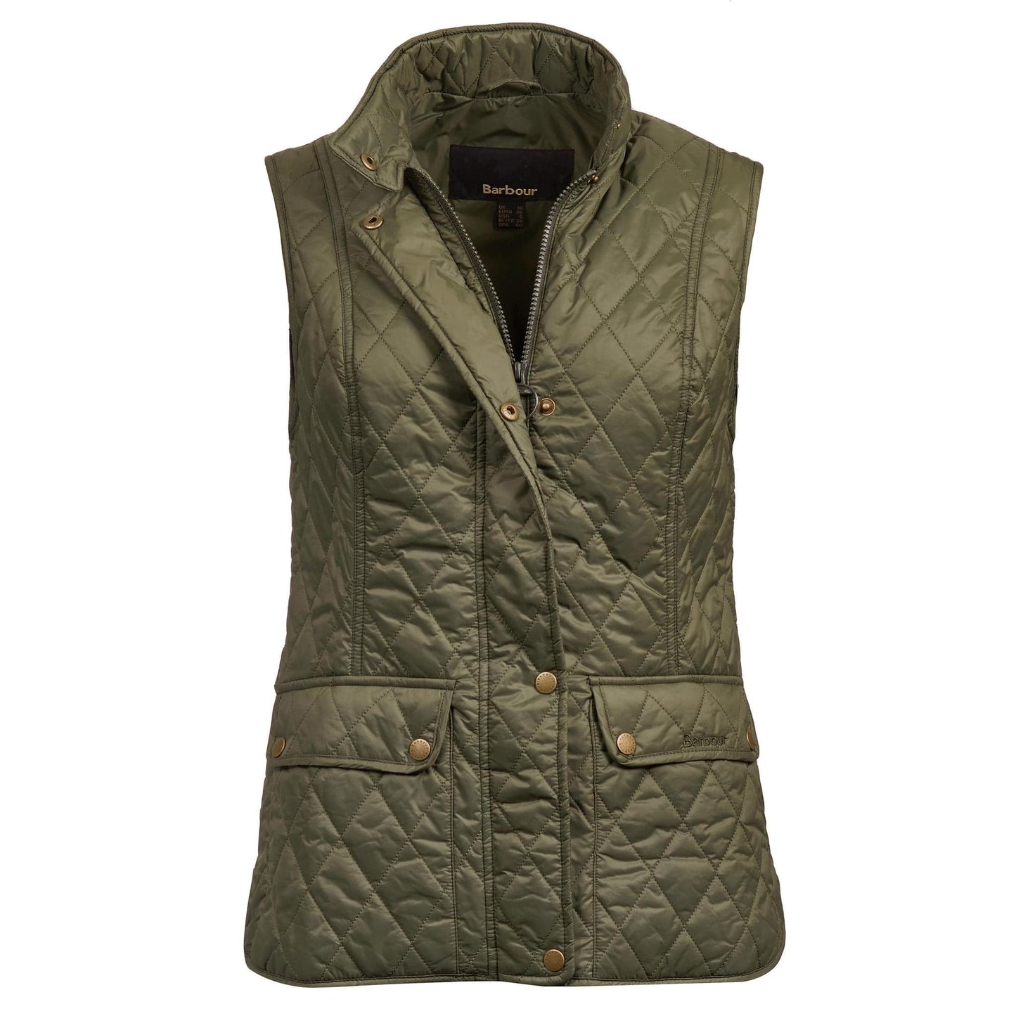 Barbour Women's Otterburn Gilet Barbour Olive / 10 Women's Vests Rivers and Glen Trading Co