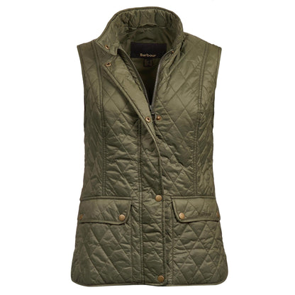 Barbour Women's Otterburn Gilet Barbour Olive / 10 Women's Vests Rivers and Glen Trading Co