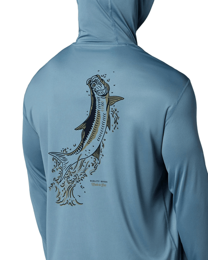 Simms Tech Hoody Artist Series Simms Albacore Tarpon / XL Men's Hoodies Rivers and Glen Trading Co