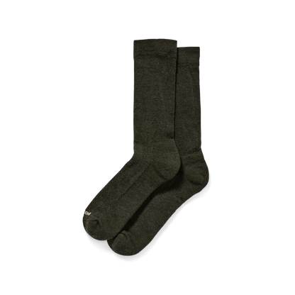 Filson Everyday Crew Socks Filson Green / M Socks Rivers and Glen Trading Co