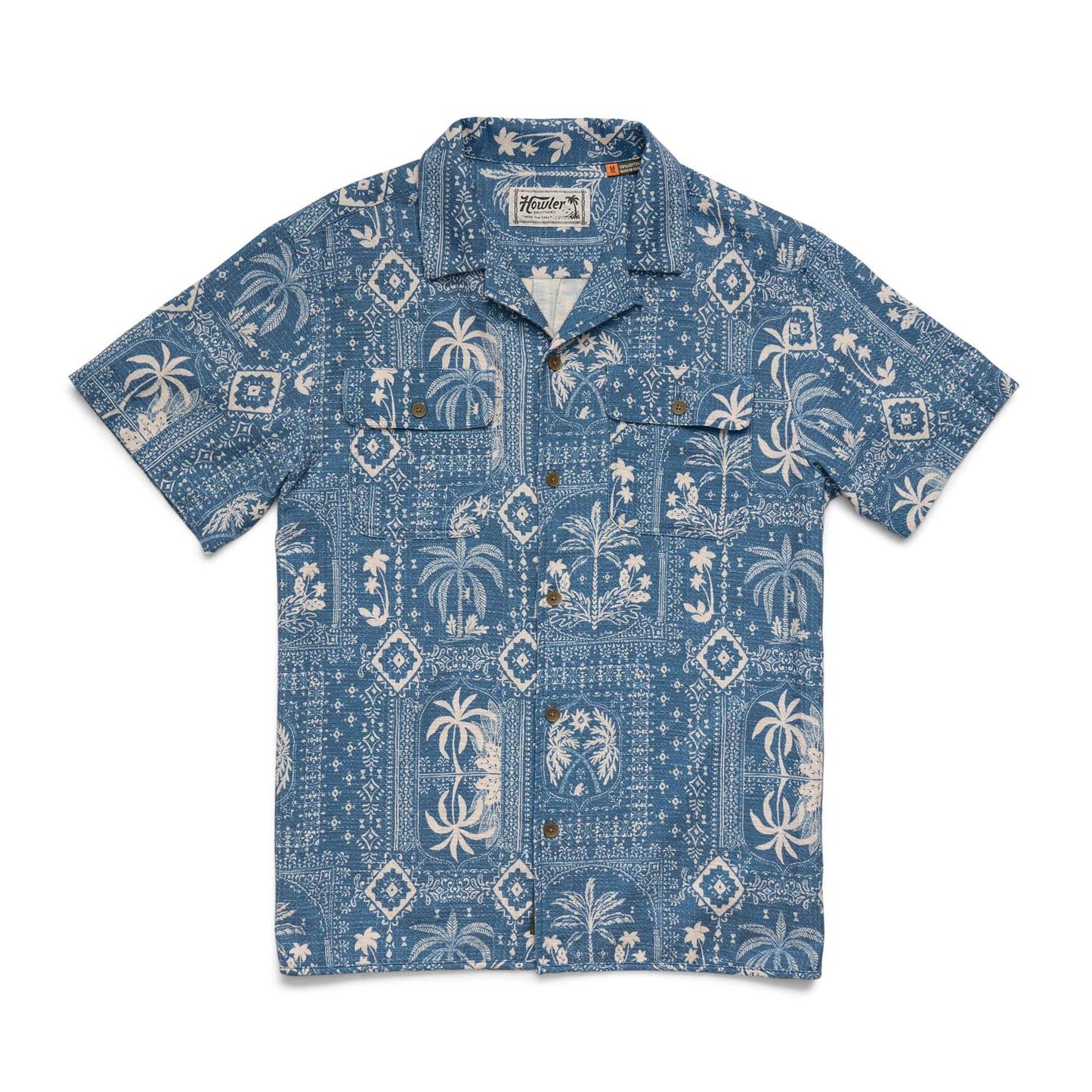 Howler Brothers Shores Club Shirt Howler Brothers Men's Short Sleeve Button Down Shirts Rivers and Glen Trading Co