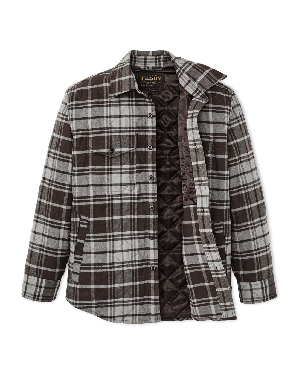 Filson Insulated Flannel Jac-Shirt Filson Men's Long Sleeve Button Down Shirts Rivers and Glen Trading Co