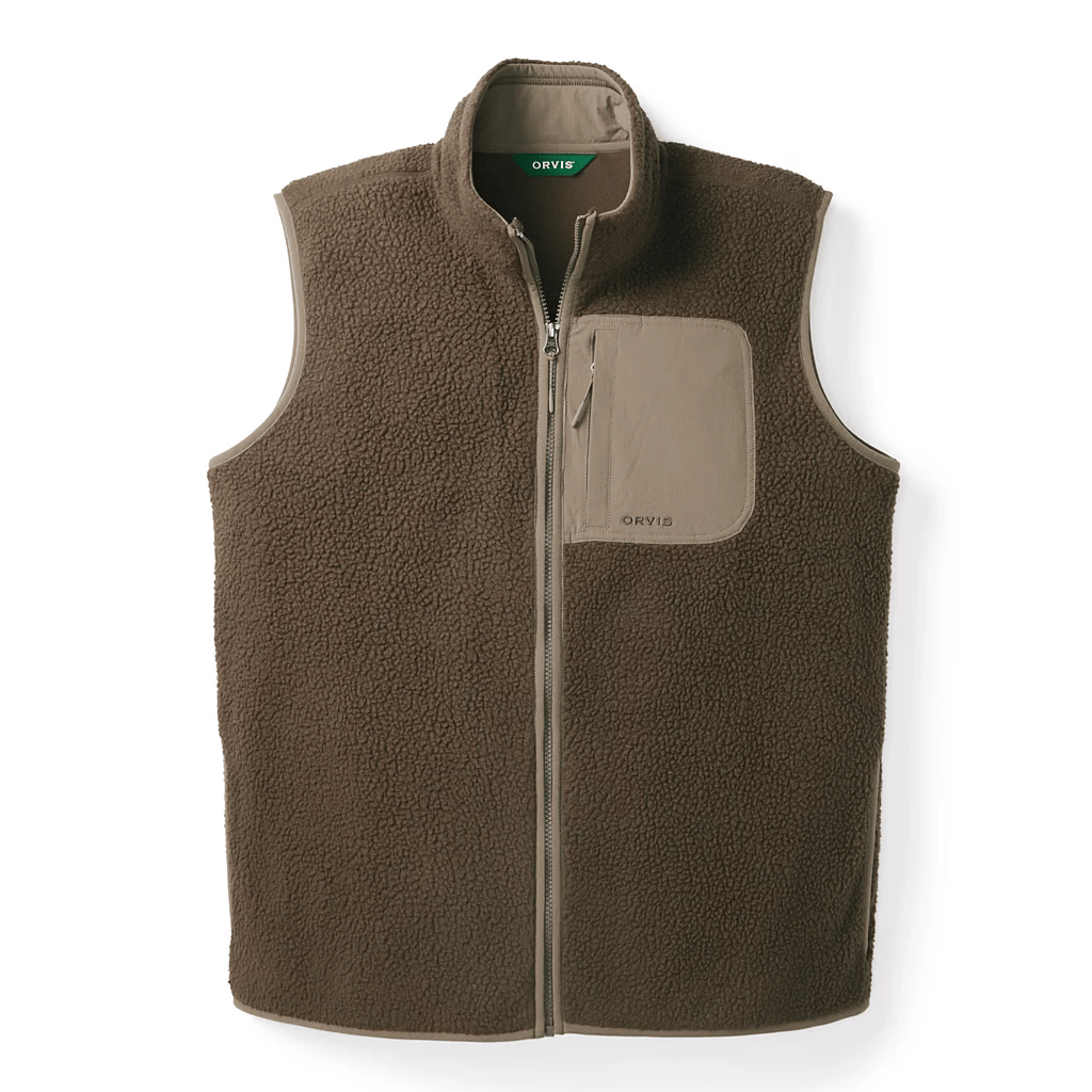 Orvis Men's Mad River Sherpa Vest Orvis Men's Vests Rivers and Glen Trading Co