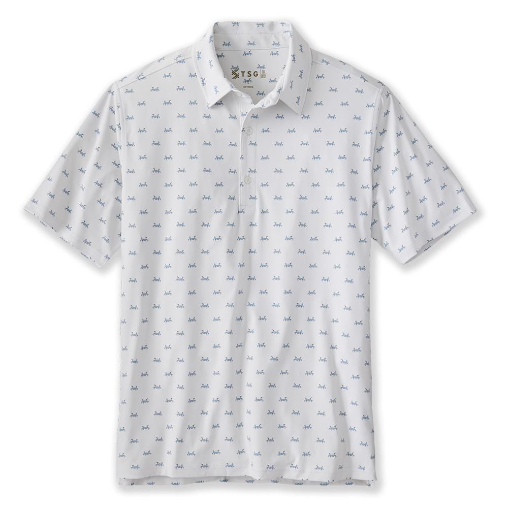 TSG Topper Polo TSG Ivory Crab Grass / XXL Men's Polos Rivers and Glen Trading Co