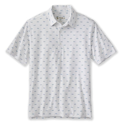 TSG Topper Polo TSG Ivory Crab Grass / XXL Men's Polos Rivers and Glen Trading Co