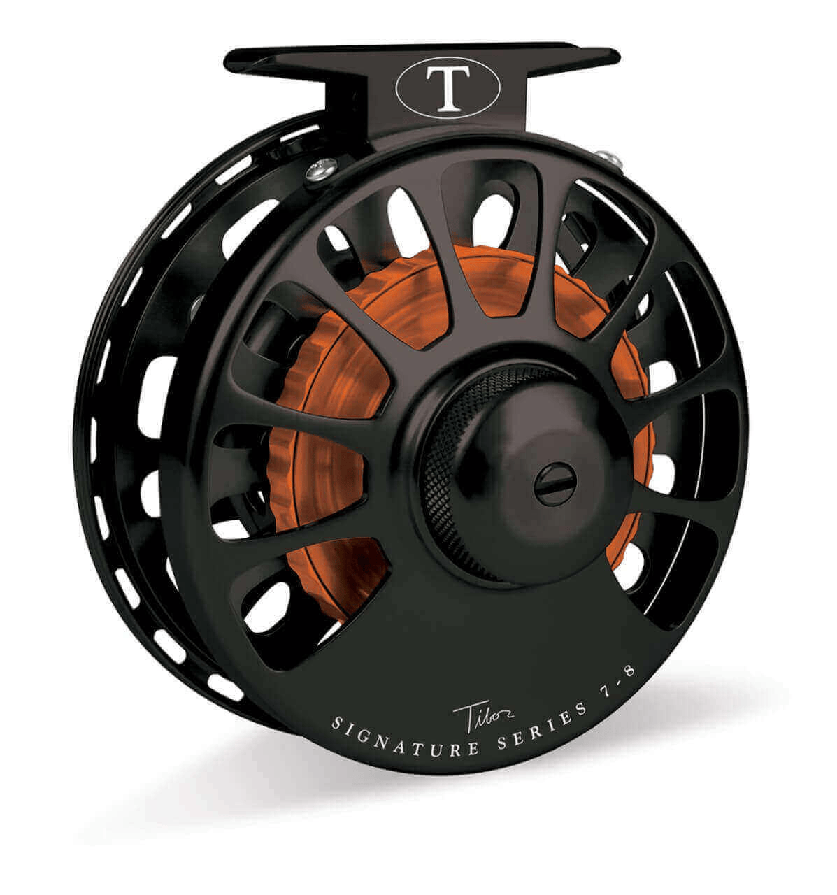 Tibor Signature Series 7/8 Tibor Frost Black/Orange Reels Rivers and Glen Trading Co