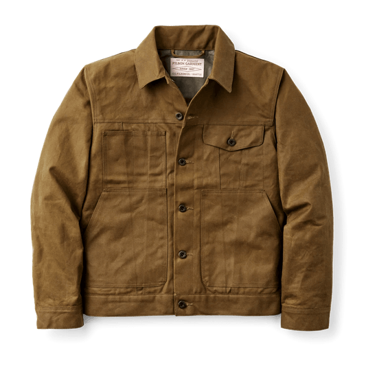 Filson Tin Cloth Short Lined Cruiser Jacket Filson Men's Jackets Rivers and Glen Trading Co