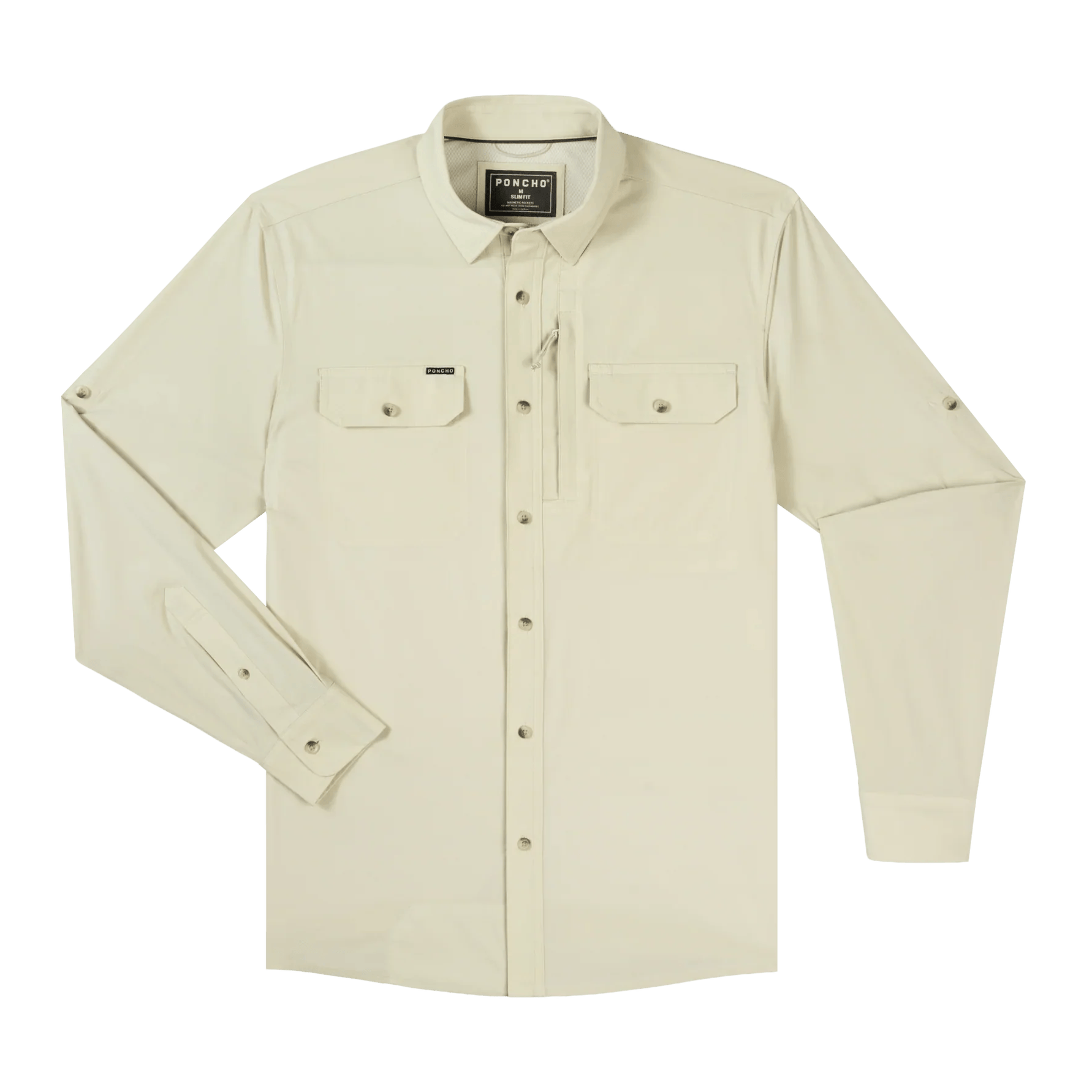 Poncho The Brush Buster Poncho Men's Long Sleeve Button Down Shirts Rivers and Glen Trading Co